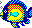 gif of a yellow fish